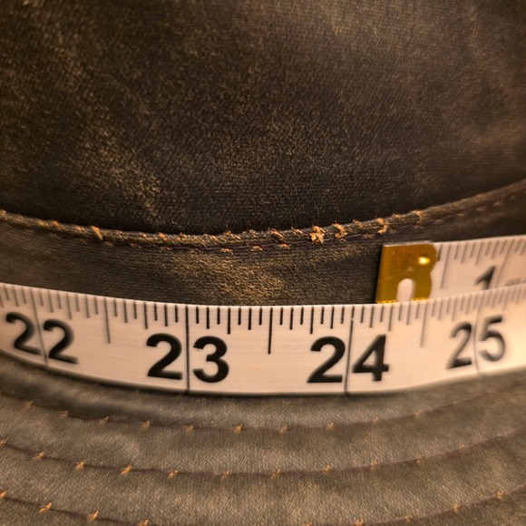 Dormant Pacific Co Indiana Jones Hat Dark Brown Med Retro Outback Safari 80s 90s - Picture 3 of 16